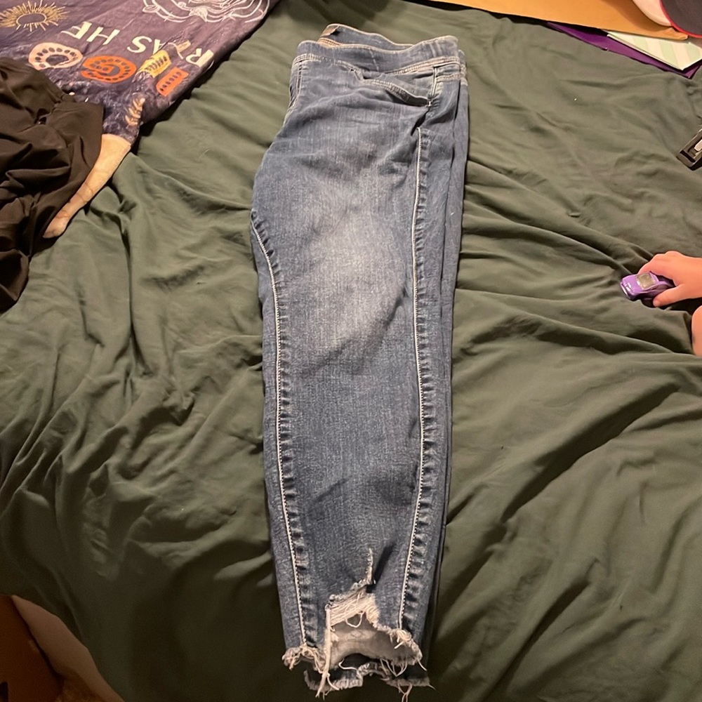 Torrid skinny jeans, mid rise sz 1